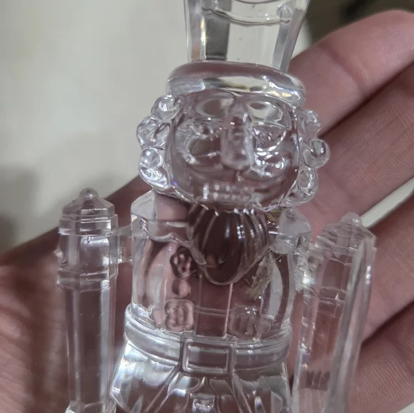 Colorful LED Nutcracker Figurine Soldier sword  Acrylic Christmas Ornaments 6" - Picture 8 of 10